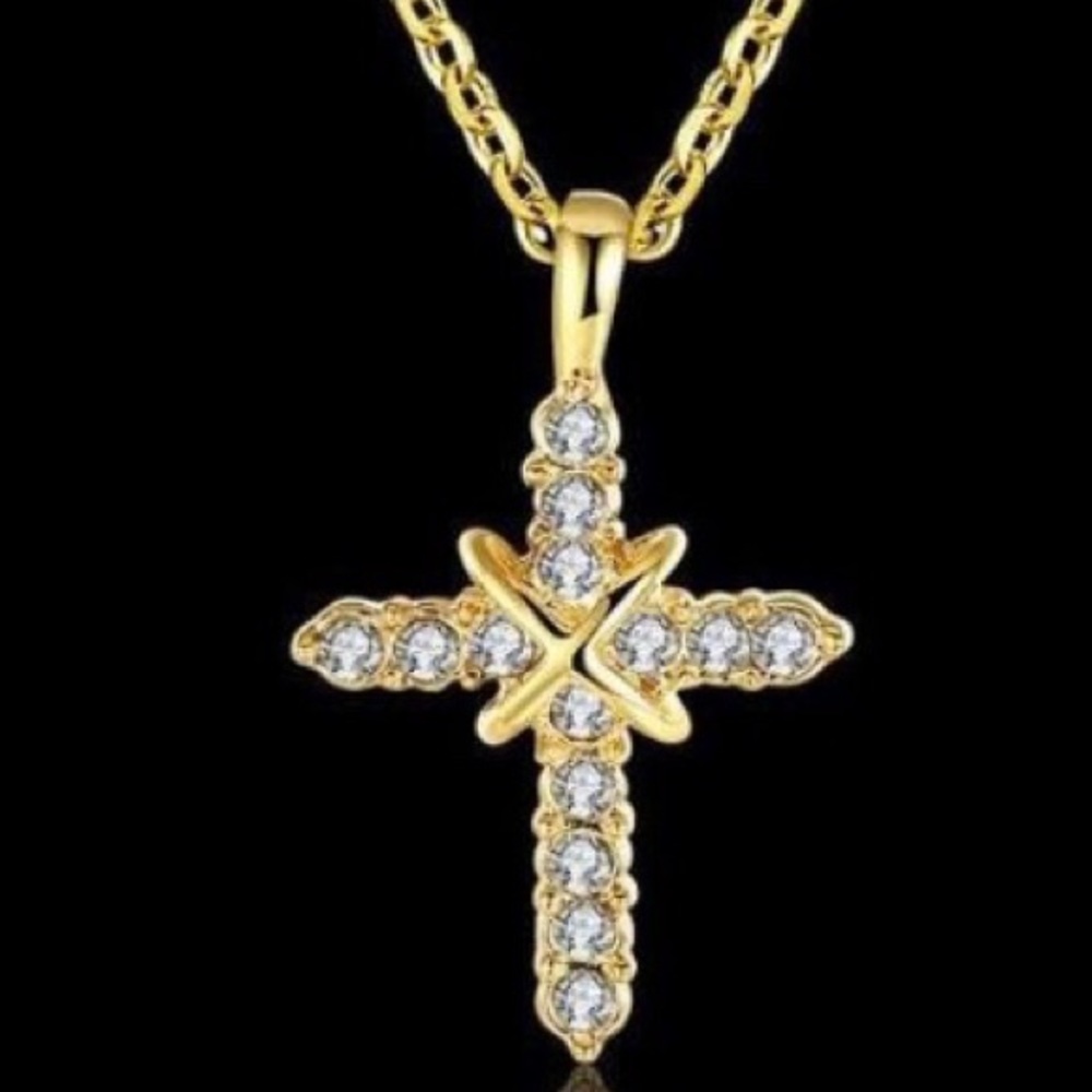 Shining CZ Cross